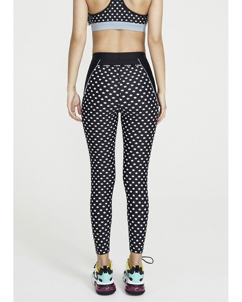 PE Nation Dominion Legging - Womens - Star Print - Activewear - Bottoms - Dancewear Centre Canada