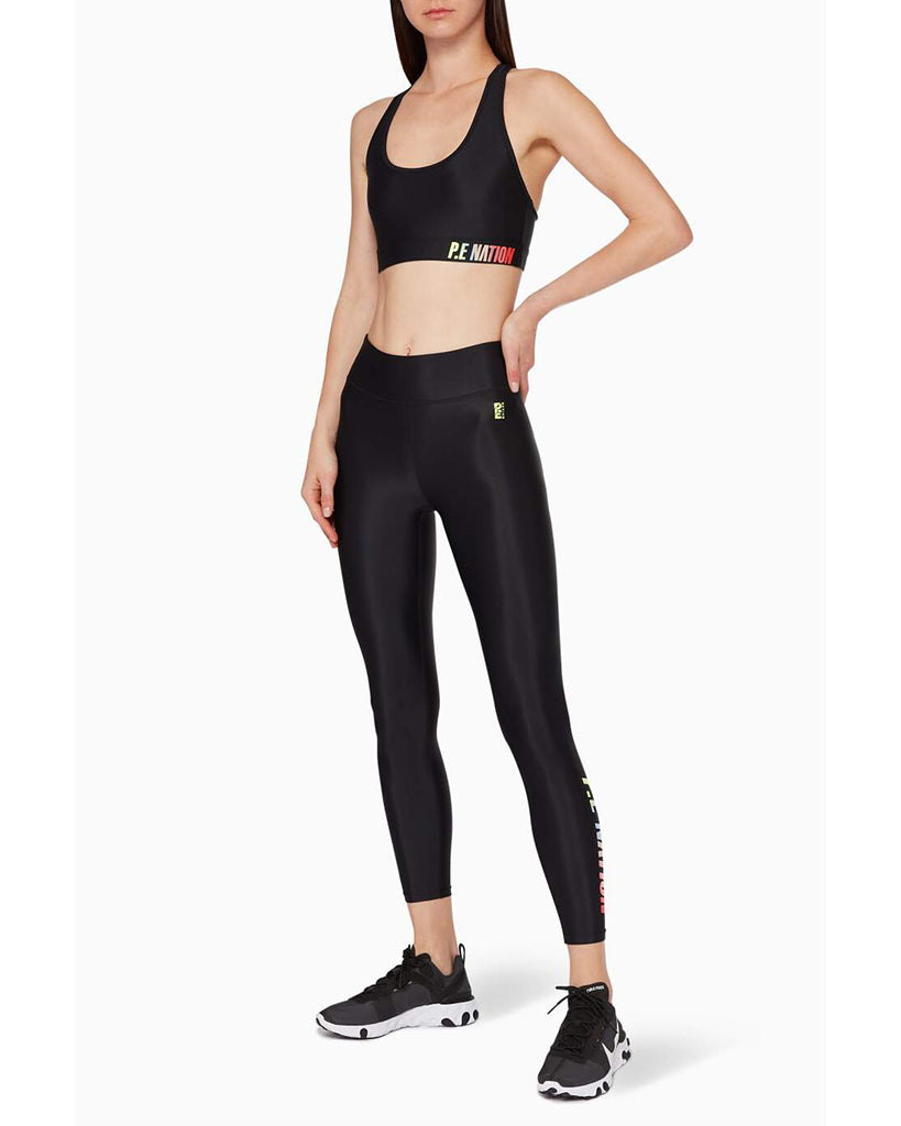 PE Nation Emerging Sports Bra - Womens - Black - Activewear - Tops - Dancewear Centre Canada