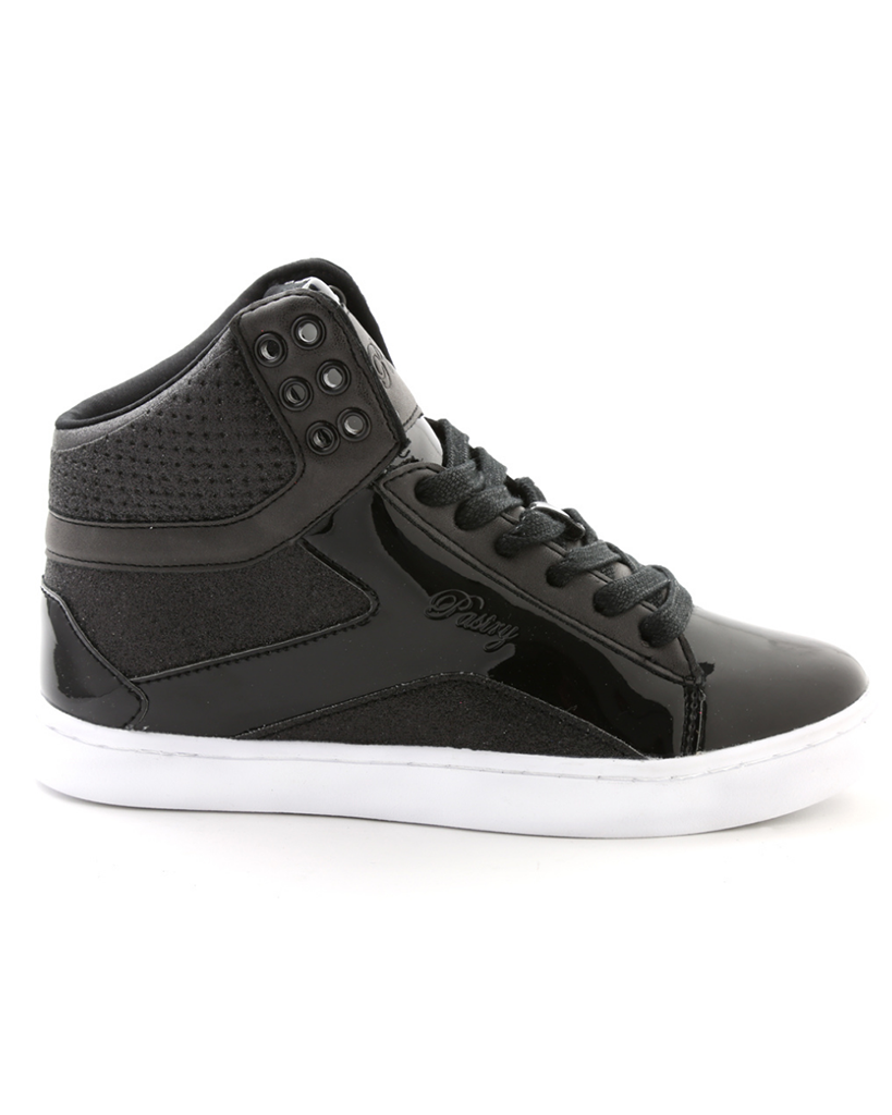 Black high top hip hop shoes online