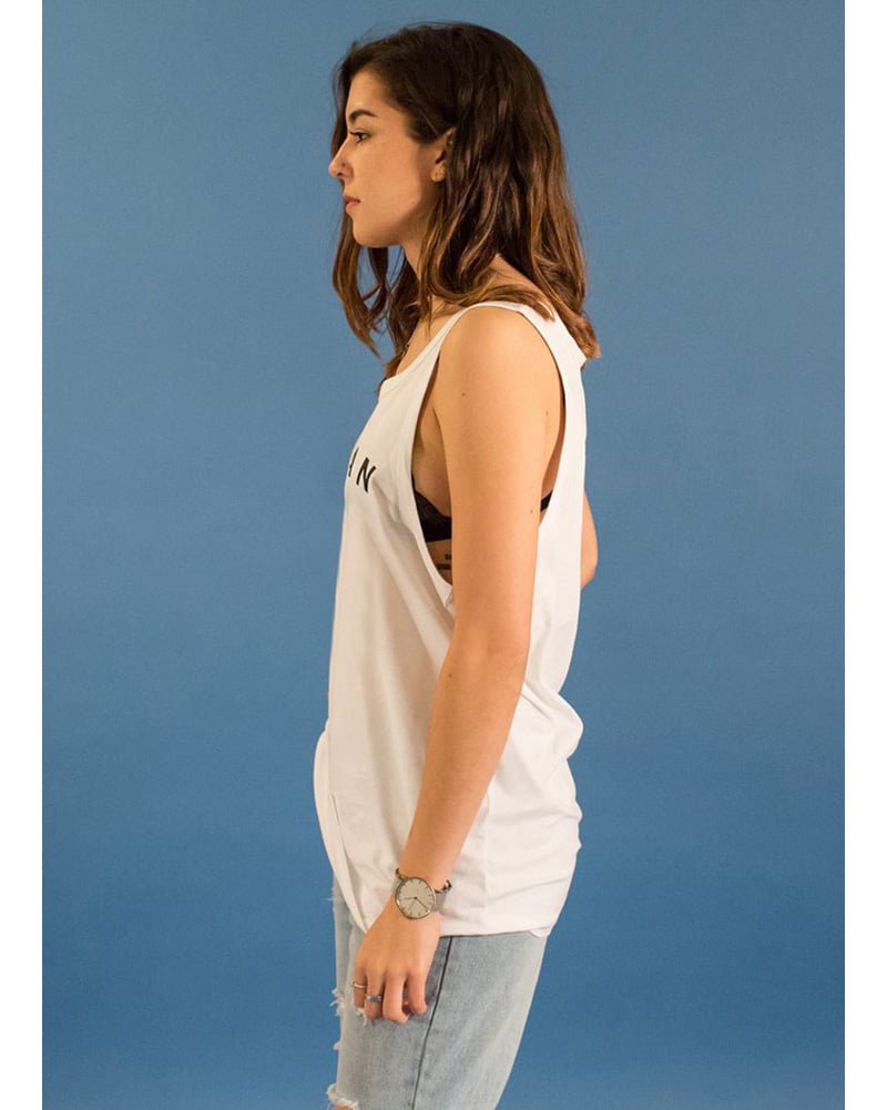 Peace Collective Canadian Built Tank Top - Womens - White - Activewear - Tops - Dancewear Centre Canada