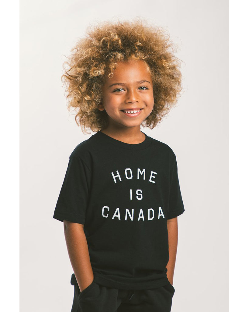 Peace Collective Home is Canada T Shirt  - Girls/Boys - Pink - Activewear - Tops - Dancewear Centre Canada