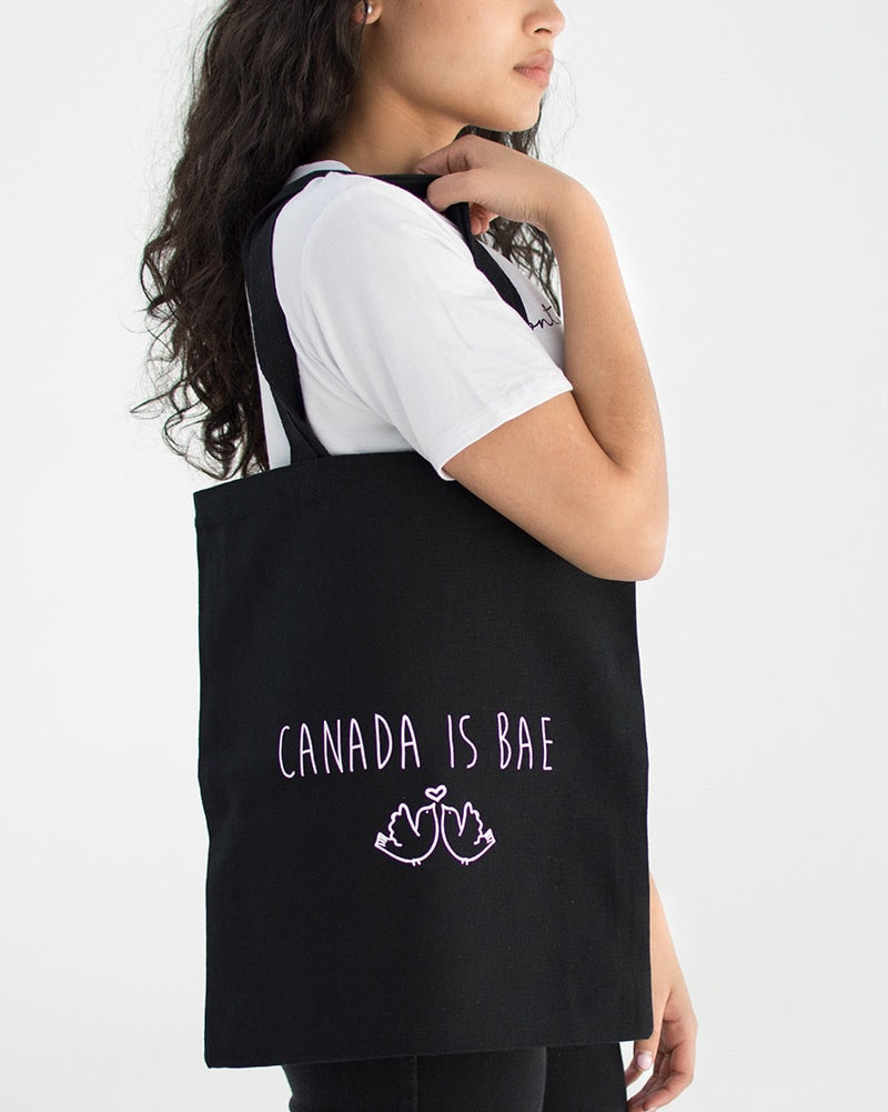 Peace Collective Canada Is Bae Tote Bag - Black - Accessories - Dance Bags - Dancewear Centre Canada