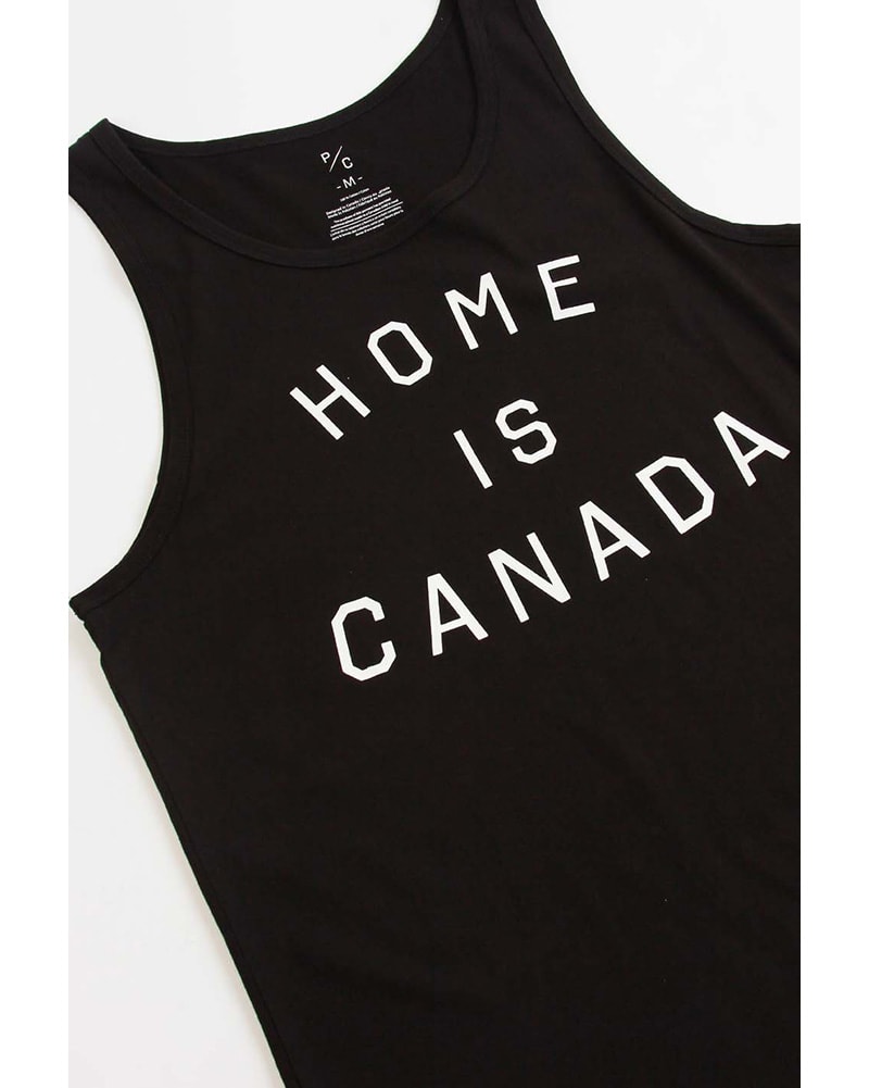 Peace Collective Home Is Canada Tank Top - Womens/Mens - Black - Activewear - Tops - Dancewear Centre Canada