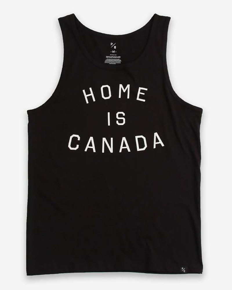 Peace Collective Home Is Canada Tank Top - Womens/Mens - Black - Dancewear  Centre
