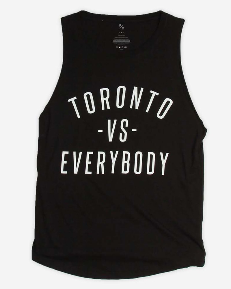 Peace Collective Toronto -vs- Everybody Tank Top - Womens/Mens - Black - Activewear - Tops - Dancewear Centre Canada