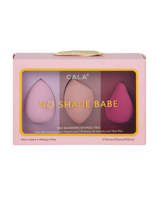 Pineapple Beauty Cala Pro Blending Sponge Trio - Mauve