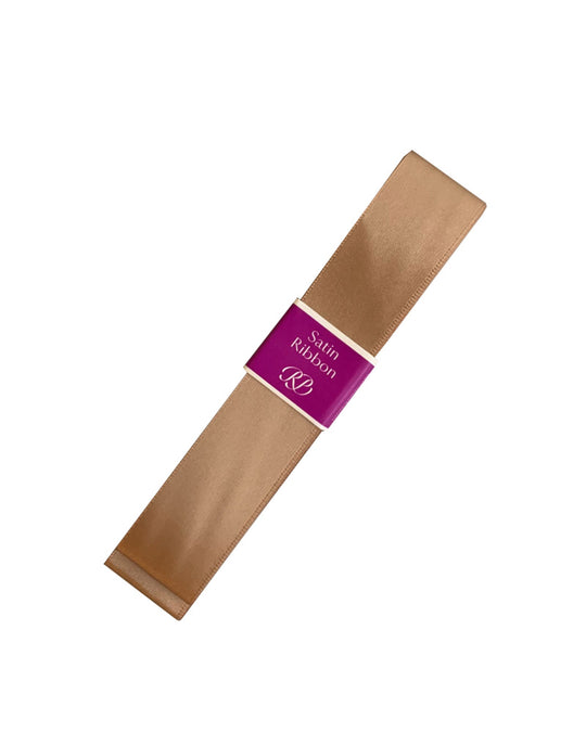 RP Satin Pointe Shoe Ribbon - Cashew