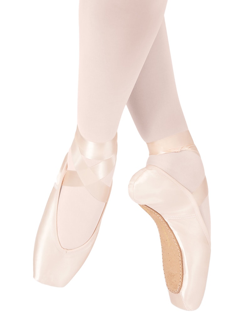 RP Sapfir Pointe Shoes Flex Medium Shank U Vamp Womens