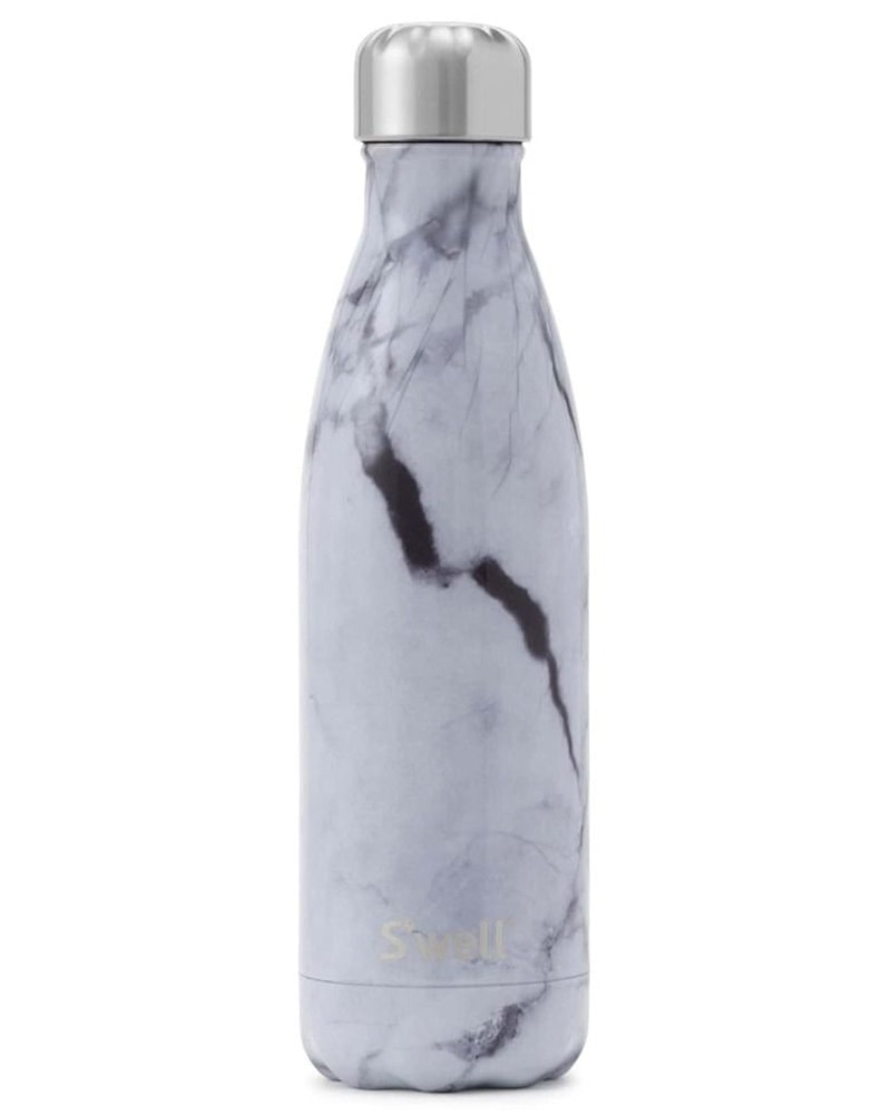 S&#39;well Elements Collection Water Bottle 500 ml - White Marble - Accessories - Water Bottles - Dancewear Centre Canada
