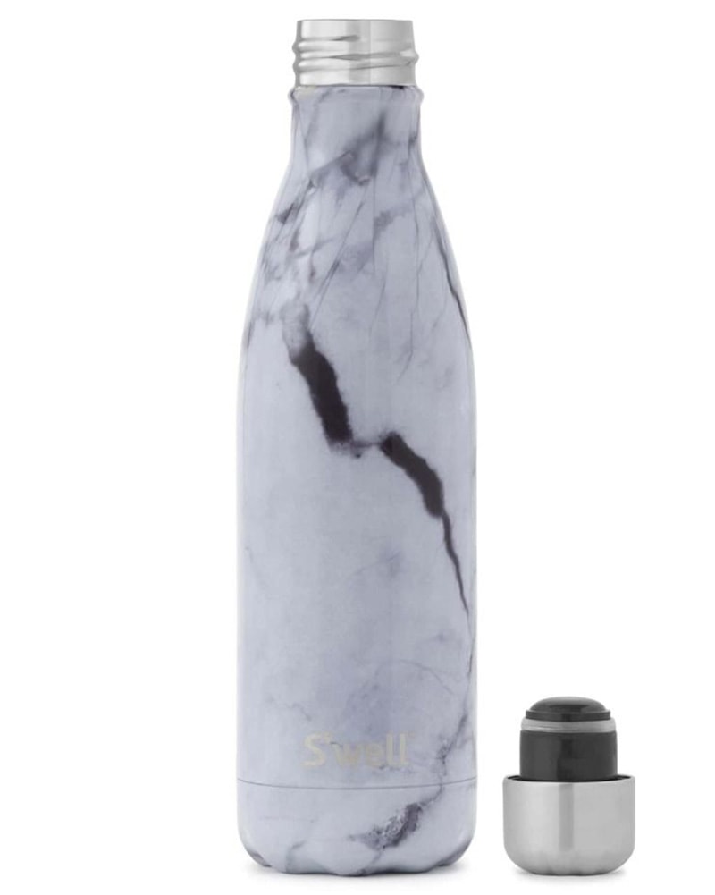 S&#39;well Elements Collection Water Bottle 500 ml - White Marble - Accessories - Water Bottles - Dancewear Centre Canada