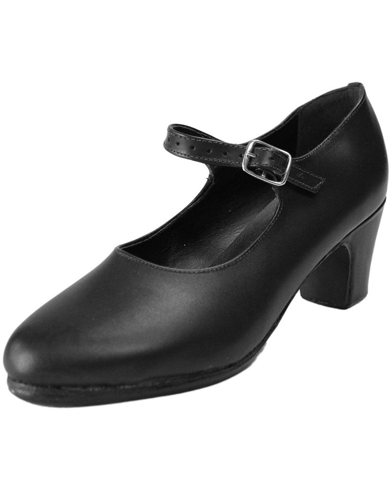 So Danca Marisol Premium Leather 2&quot; Flamenco Shoes - FL12 Womens - Dance Shoes - Flamenco Shoes - Dancewear Centre Canada