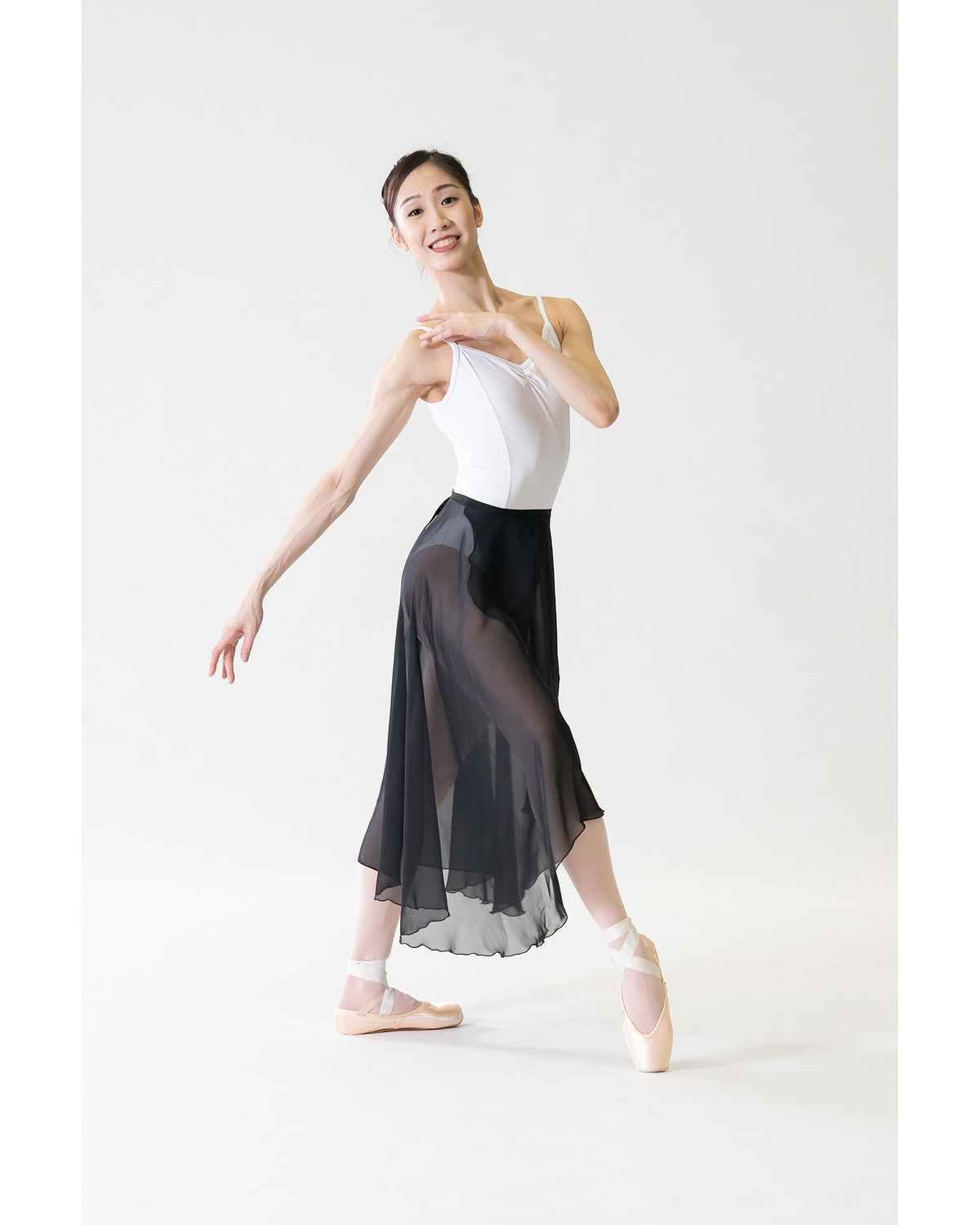 Sonata Rehearsal Long Wrap Skirt - WSK14 Womens - Dancewear - Skirts - Dancewear Centre Canada