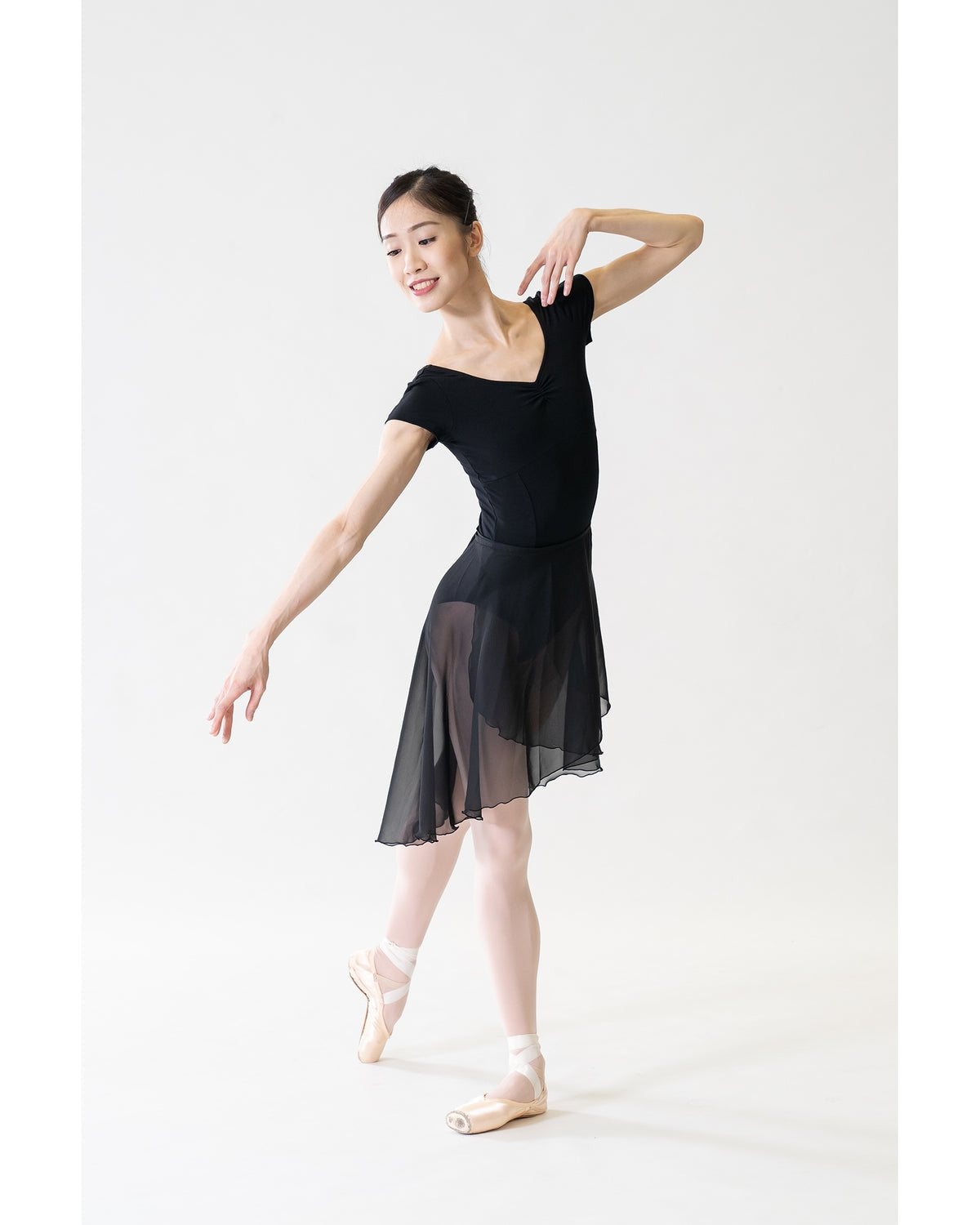 Sonata Repertoire Asymmetrical Ballet Wrap Skirt - WSK19 Womens - Dancewear - Skirts - Dancewear Centre Canada