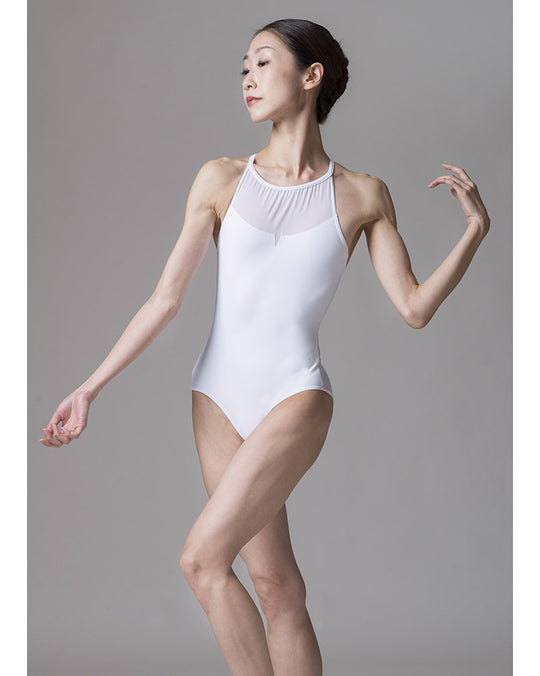 Sonata Yu Power Mesh Halter Leotard - PL1703 Womens