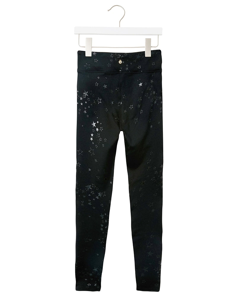 Spiritual Gangster Active Legging - Girls - Star Clusters Print - Activewear - Bottoms - Dancewear Centre Canada