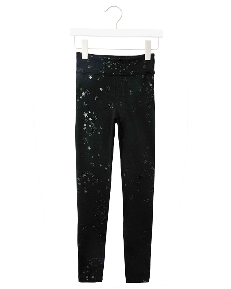 Spiritual Gangster Active Legging - Girls - Star Clusters Print - Activewear - Bottoms - Dancewear Centre Canada