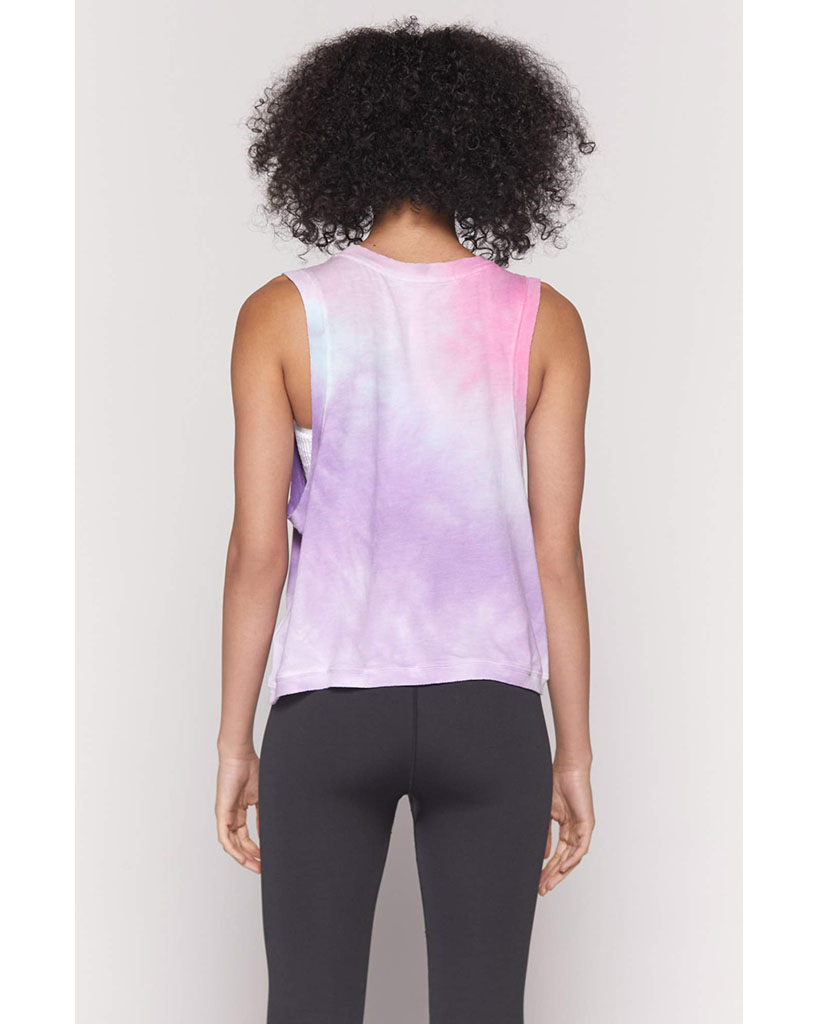 Spiritual Gangster Balance Tank - FA10411016 - Womens - Watercolour Wash Tie Dye - Activewear - Tops - Dancewear Centre Canada