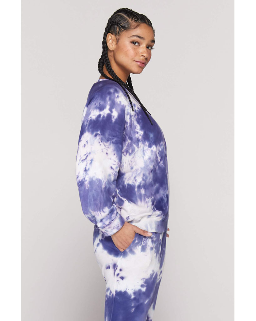 Spiritual Gangster Bridget Raglan Pullover - FA10417008 - Womens - Wildflower Tie Dye - Activewear - Tops - Dancewear Centre Canada