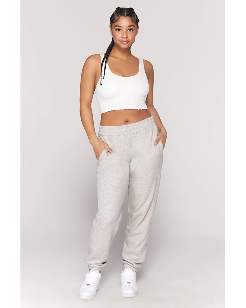 Spiritual Gangster Gym Pant - FA10409010 - Womens - Heather Grey - Activewear - Tops - Dancewear Centre Canada