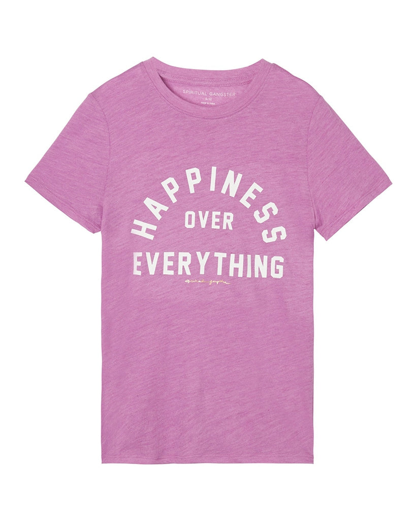 Spiritual Gangster Happiness Classic T-Shirt - Girls - Cupid - Activewear - Tops - Dancewear Centre Canada
