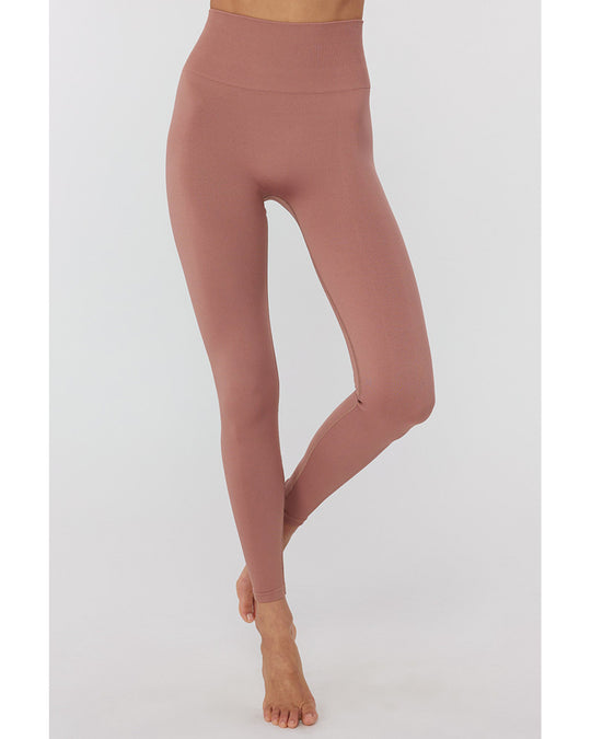Spiritual Gangster Icon High Waist Legging - SU23677005 - Womens - Cappuccino
