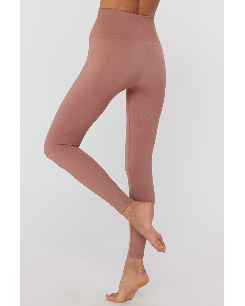 Alo Yoga Leggings Womens XS Pink Lavender Heather High Waist