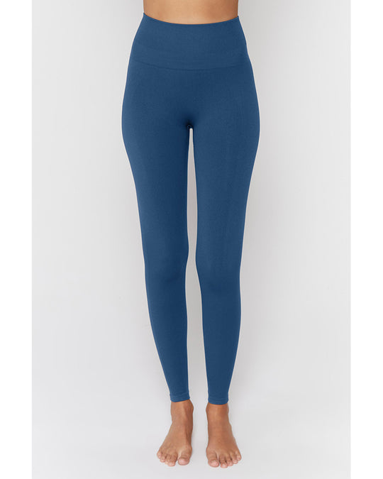 Spiritual Gangster Icon High Waist Legging - Womens -  Faded Navy
