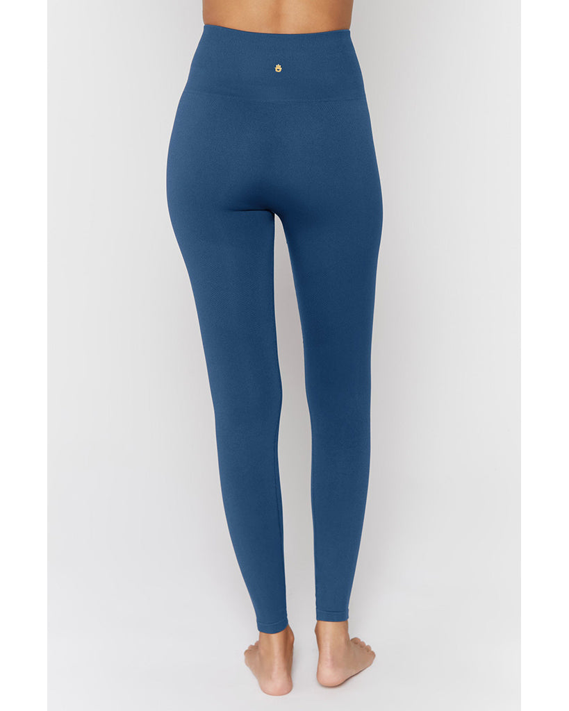 Spiritual Gangster Icon High Waist Legging - Womens -  Faded Navy - Activewear - Bottoms - Dancewear Centre Canada