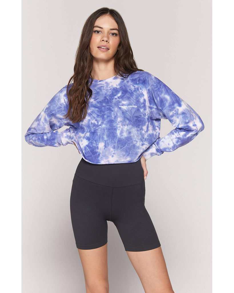 Spiritual gangster tie dye sweater hotsell