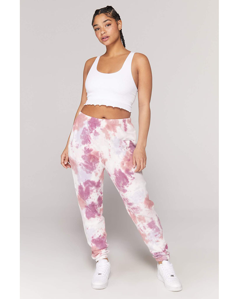 Spiritual Gangster Laguna Sweatpants - FA10409004 - Womens - Dust Storm Tie Dye - Activewear - Bottoms - Dancewear Centre Canada