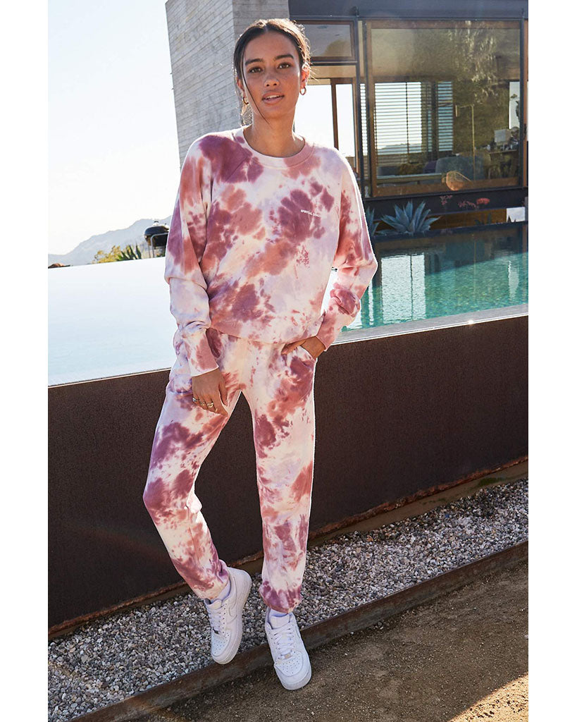 Spiritual Gangster Laguna Sweatpants - FA10409004 - Womens - Dust Storm Tie Dye - Activewear - Bottoms - Dancewear Centre Canada