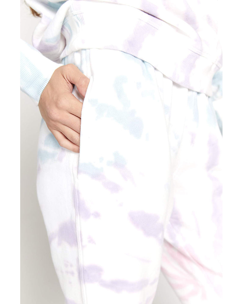 Spiritual Gangster Laguna Sweatpants - SU10409016 - Womens - Pastel Swirl Tie Dye - Activewear - Bottoms - Dancewear Centre Canada