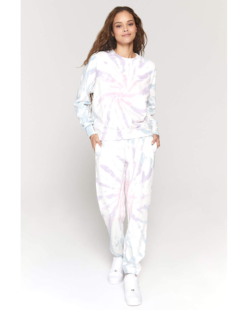 Spiritual Gangster Laguna Sweatpants - SU10409016 - Womens - Pastel Swirl Tie Dye - Activewear - Bottoms - Dancewear Centre Canada