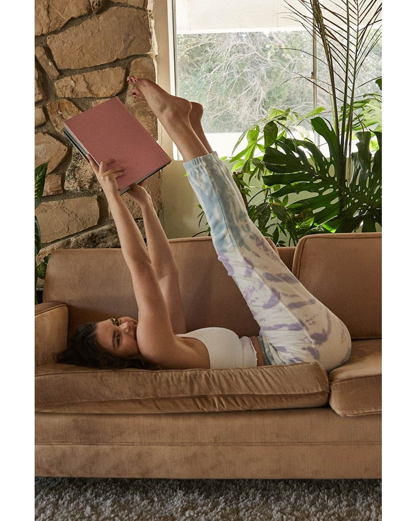 Spiritual Gangster Laguna Sweatpants - SU10409016 - Womens - Pastel Swirl Tie Dye - Activewear - Bottoms - Dancewear Centre Canada
