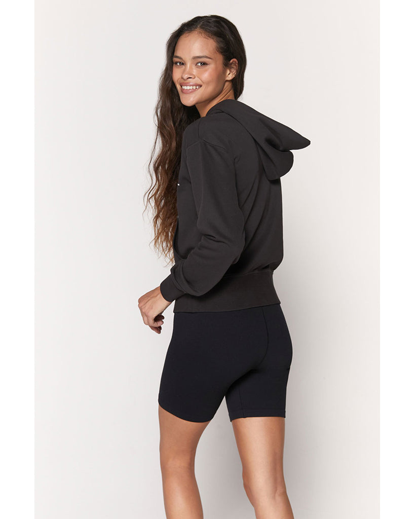 Spiritual Gangster Let Love Skye Hoodie -SP10421010 - Womens - Vintage Black - Activewear - Tops - Dancewear Centre Canada