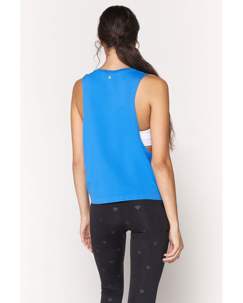 Spiritual Gangster Love Active Flow Tank - SP13611016 - Womens - Blue Paradise - Activewear - Tops - Dancewear Centre Canada