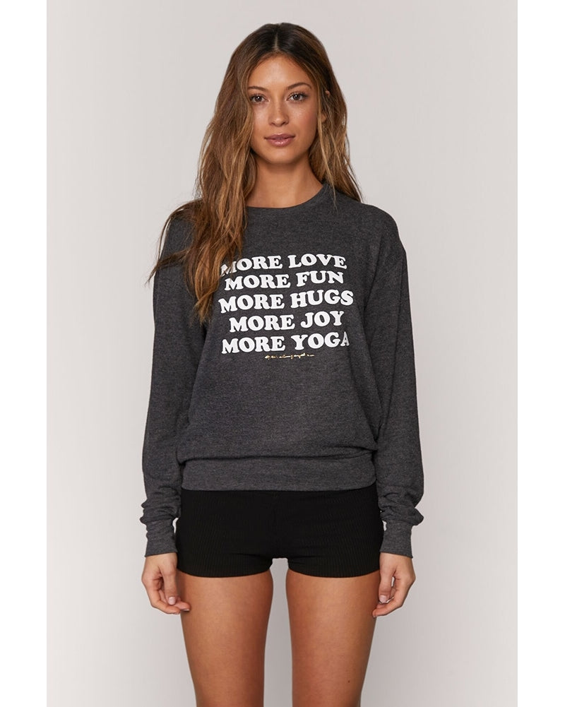 Love more sweatshirt hotsell
