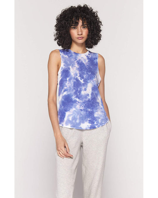 Spiritual Gangster Muscle Tank - FA10411027 - Womens - Wildflower Tie Dye