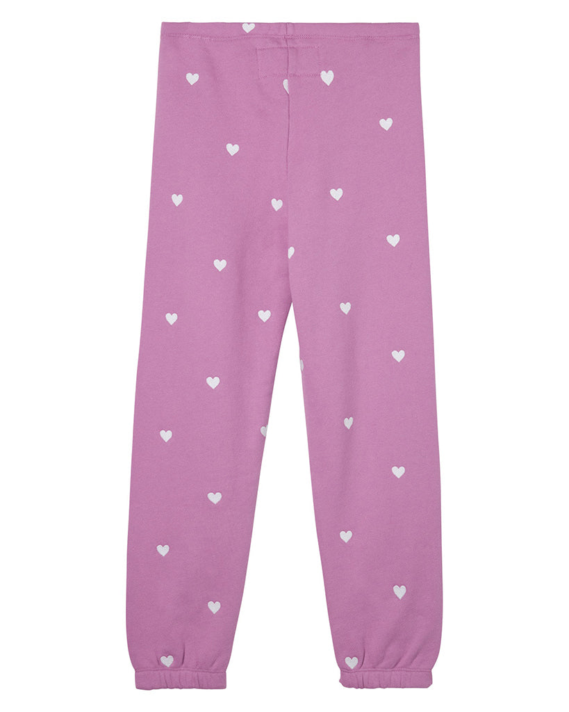 Spiritual Gangster Perfect Sweatpants - Girls - Cupid Hearts Print - Activewear - Bottoms - Dancewear Centre Canada