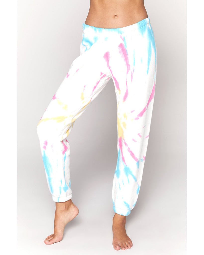 Spiritual Gangster Perfect Terry Sweatpants - SP10409005 - Womens - Sunburst Tie Dye - Activewear - Bottoms - Dancewear Centre Canada