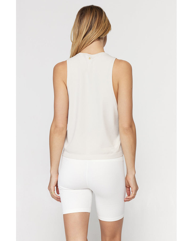 Spiritual Gangster SG Athletic Active Flow Tank Top - FP23611005 - Womens - Oatmeal