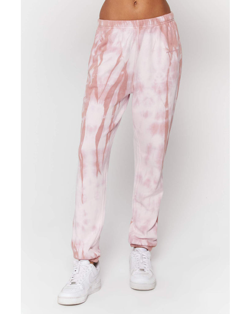 Spiritual Gangster SG Laguna Sweatpants - HO10409002 - Womens - Winter Rose Tie Dye - Activewear - Bottoms - Dancewear Centre Canada