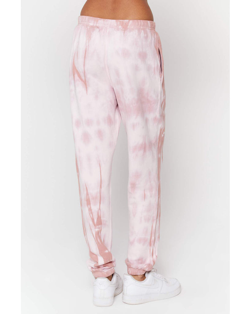 Spiritual Gangster SG Laguna Sweatpants - HO10409002 - Womens - Winter Rose Tie Dye - Activewear - Bottoms - Dancewear Centre Canada