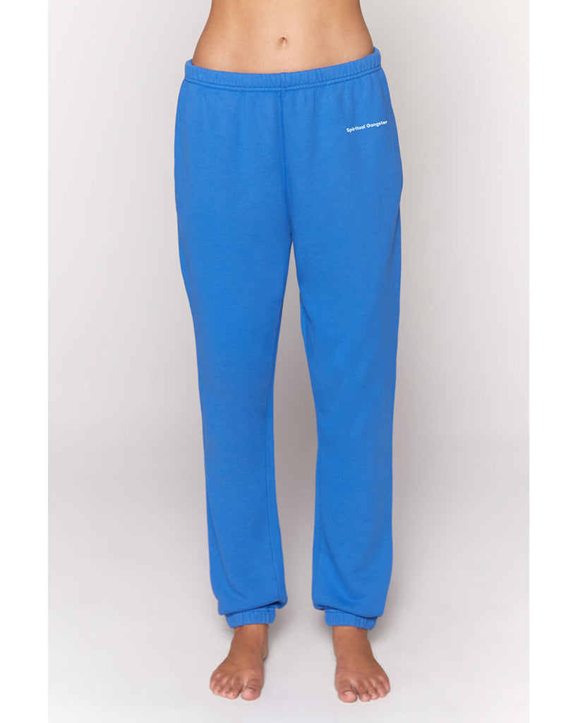 Spiritual Gangster SG Laguna Sweatpants - Womens - Blue Paradise - Activewear - Bottoms - Dancewear Centre Canada