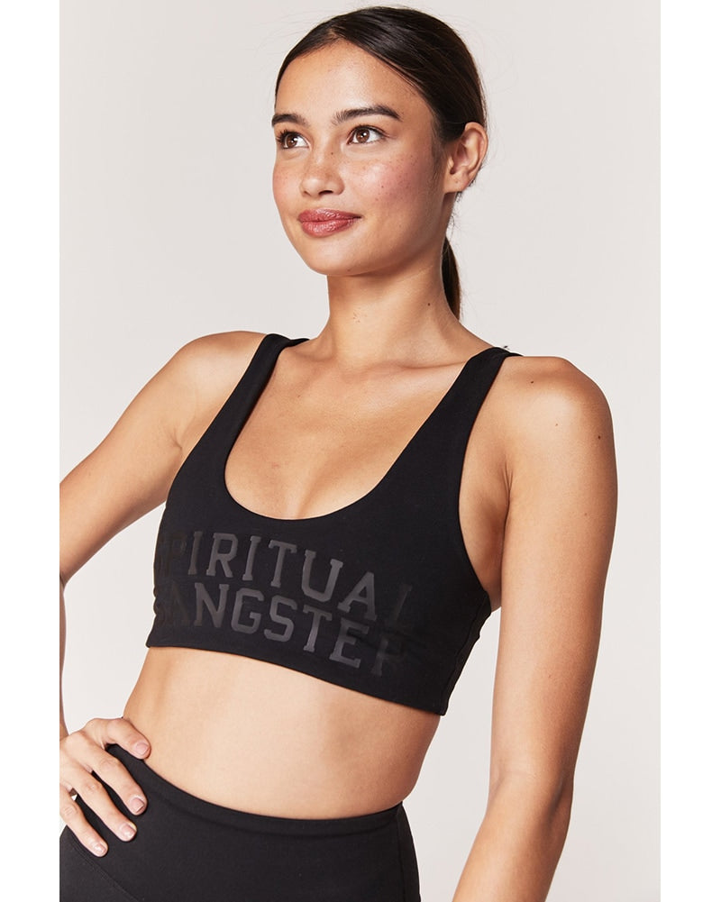 Spiritual Gangster SGV Shakti Bra - Womens - Black - Activewear - Tops - Dancewear Centre Canada