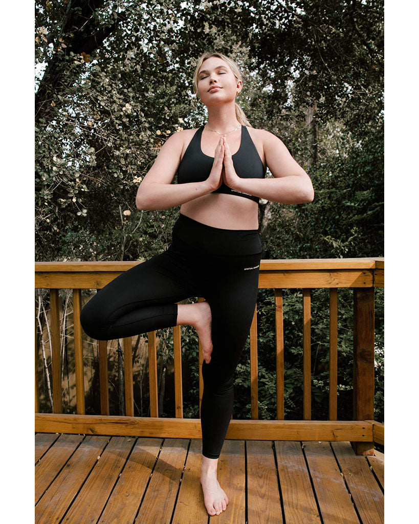 Spiritual Gangster SG Verve Sports Bra - FA13676008 - Womens - Black - Activewear - Tops - Dancewear Centre Canada
