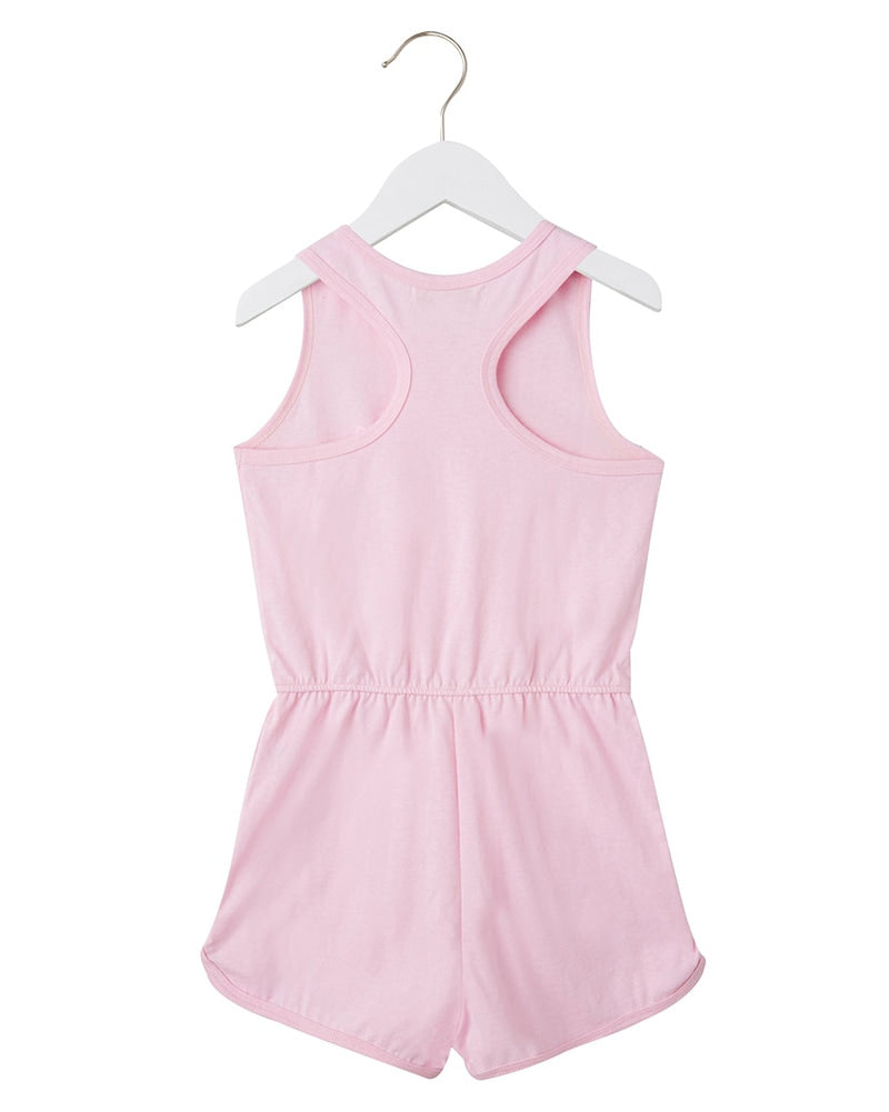 Spiritual Gangster Light Flutter Romper - Girls - Pink Iris - Activewear - Tops - Dancewear Centre Canada