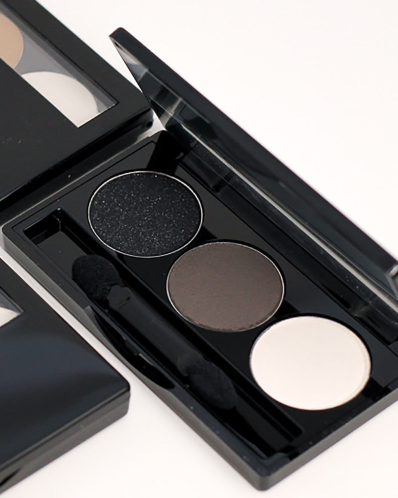 Stage Beauty Co. 3 Well Palette Eyeshadow - Black Smokey Eye - Accessories - Makeup - Dancewear Centre Canada