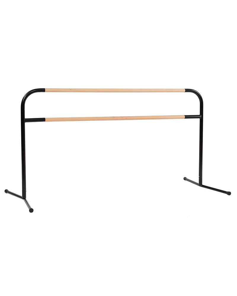 4' StudioBarre Wood Finish Portable Ballet Barre Dancewear Centre
