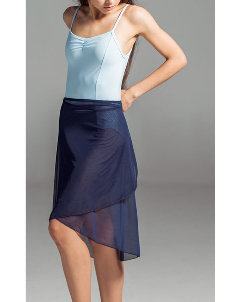 Suffolk High Low Long Ballet Wrap Skirt - 1011A Womens - Dancewear - Skirts - Dancewear Centre Canada